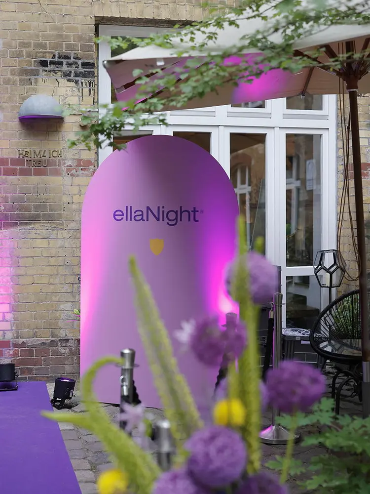 Dekoration des ellaNight Fortbildungsevents im Juli 2026