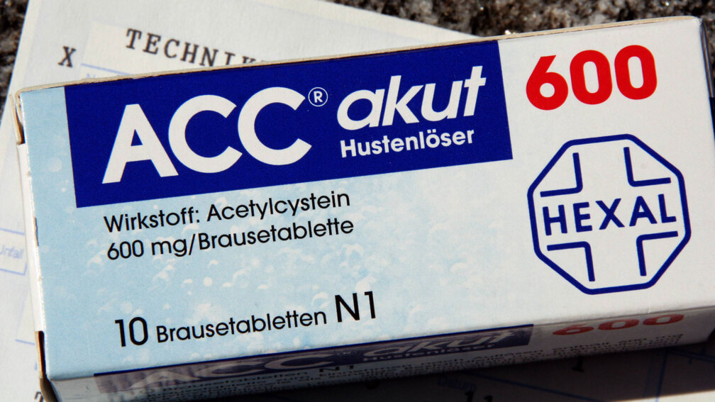 Verpackung von ACC akut 600 mg Brausetabletten