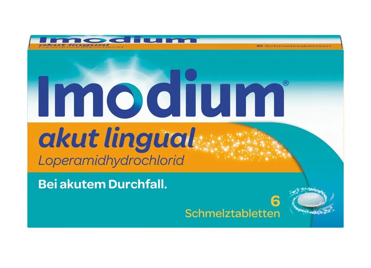 Packshot Imodium akut lingual