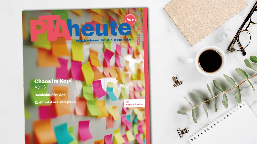 PTAheute 9/2026 als Flatlay