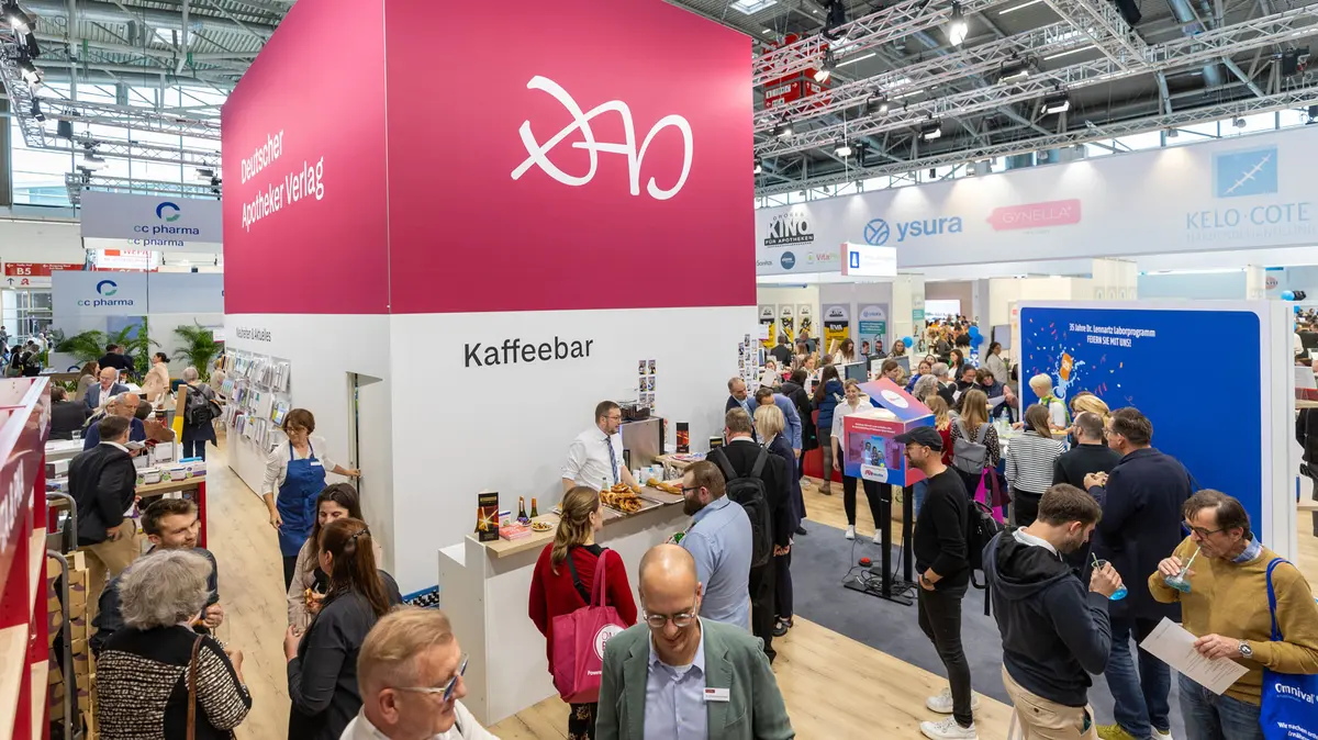 DAV-Stand auf der expopharm