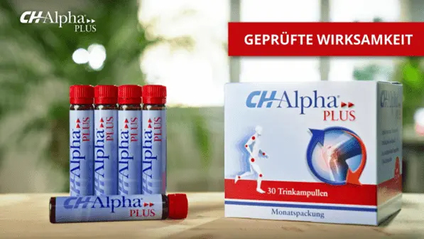 Screenshot zur Werbespot von CH-Alpha plus