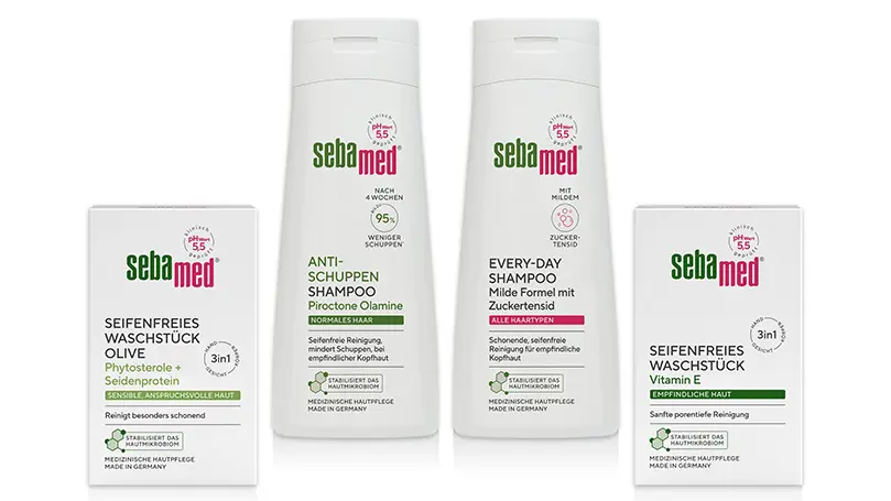 sebamed Produkte im neuen Design