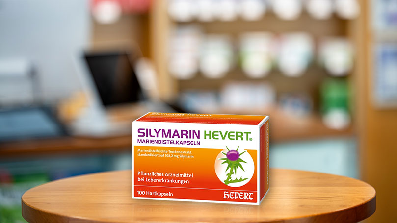 New for liver diseases: Silymarin Hevert® Milk Thistle Capsules