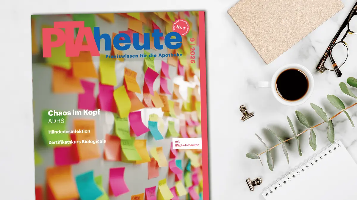 PTAheute 9/2026 als Flatlay