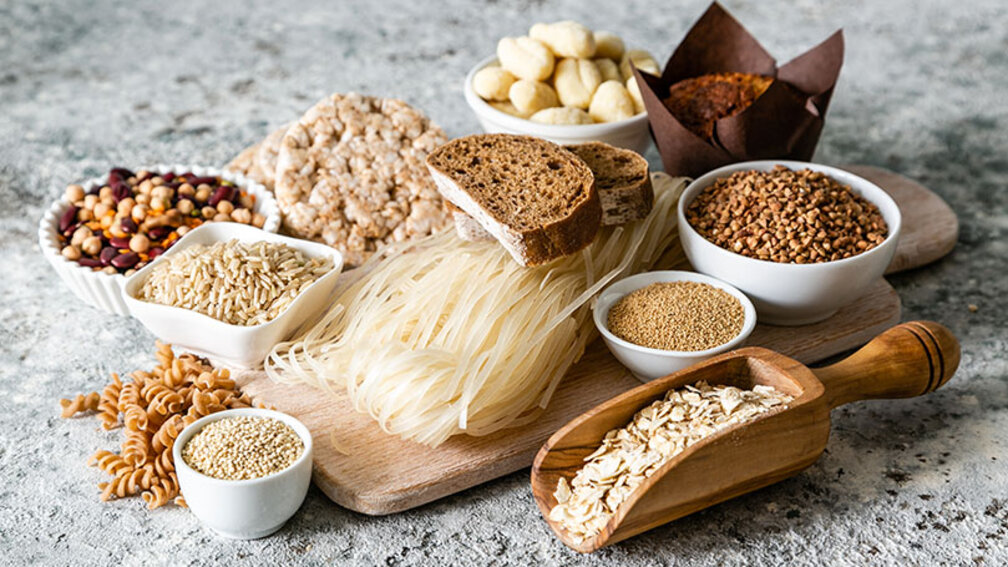 Verschiedene glutenfreie Produkte