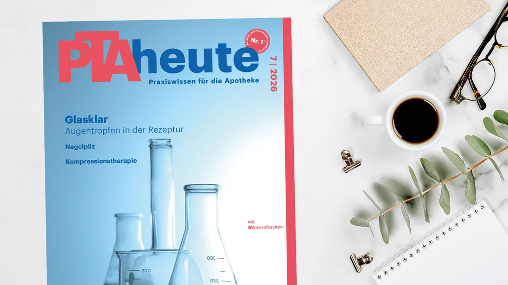 PTAheute 7/2026 als Flatlay