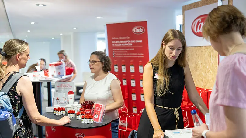 Messestand von Caelo