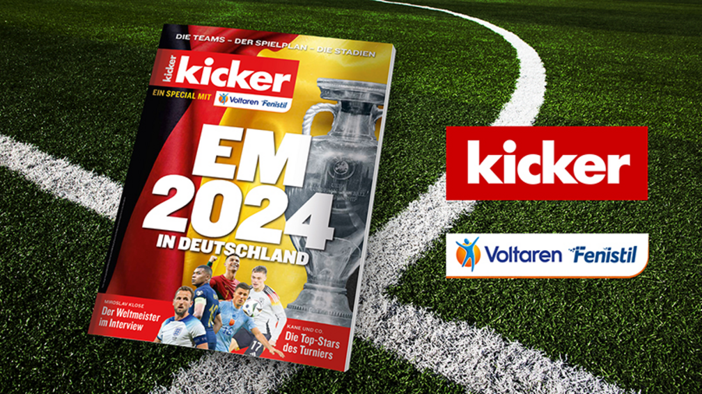 Spezialausgabe des kicker zur EM