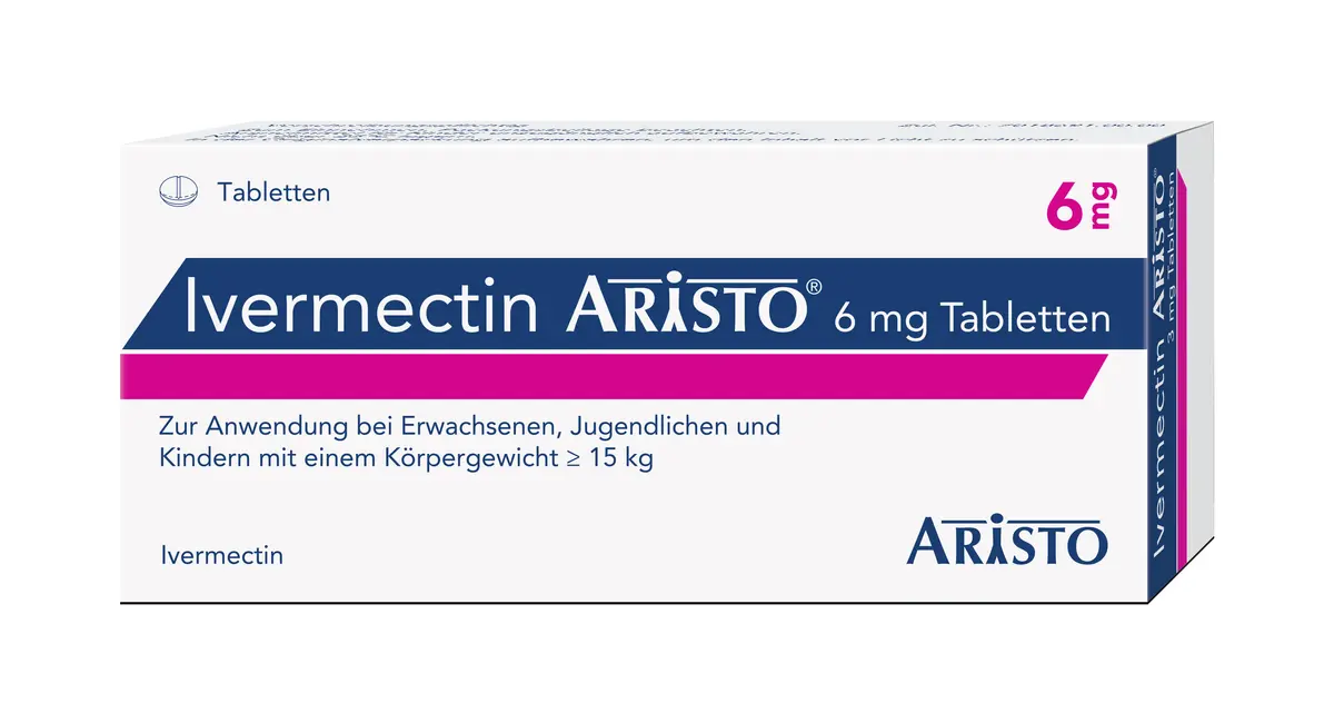 Packshot Ivermectin Aristo 6mg