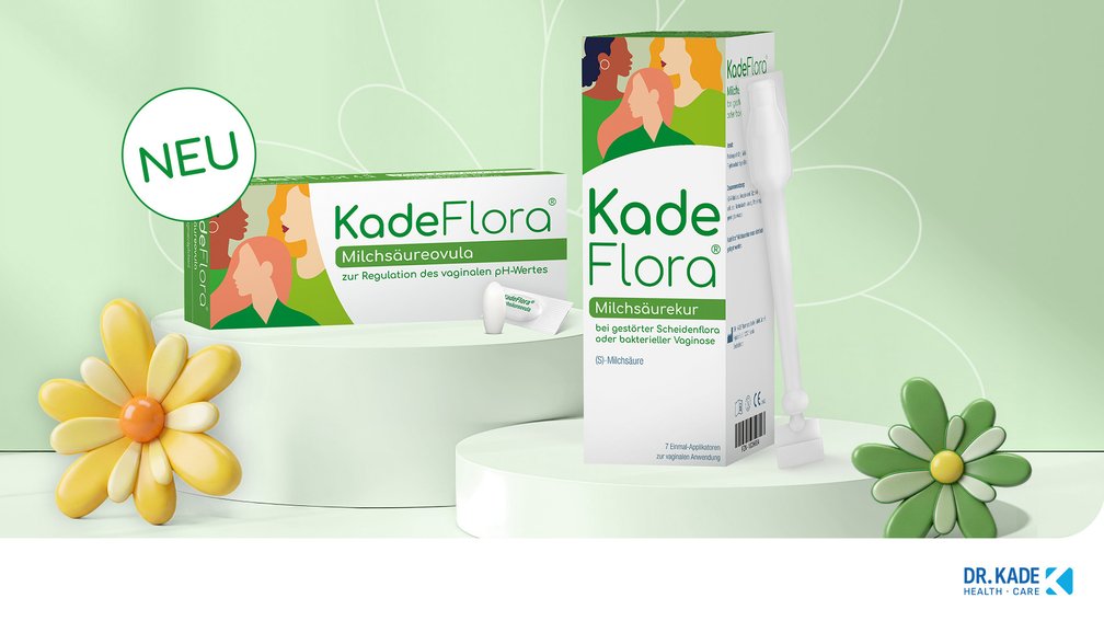 Packshot KadeFlora Milchsäurekur und Milchsäureovula