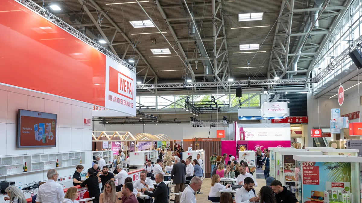 Messestand von WEPA